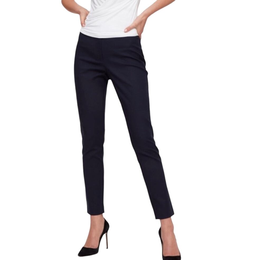 Babaton from Aritzia Womens black ankle pants side zipper Size 6